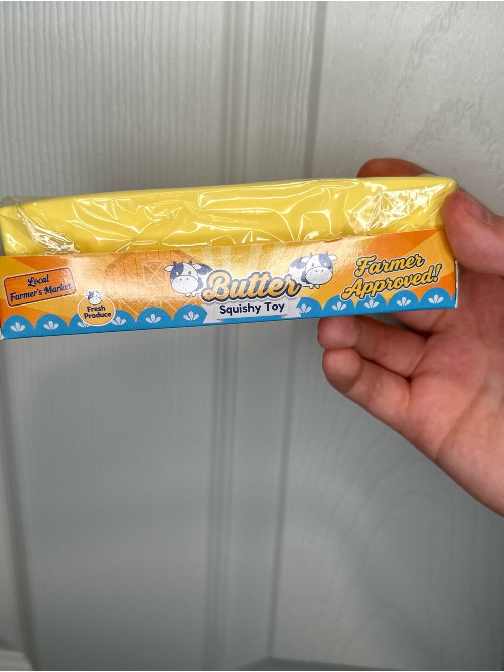 Butter Squishy Toy - Yellow, Viral Tik Tok